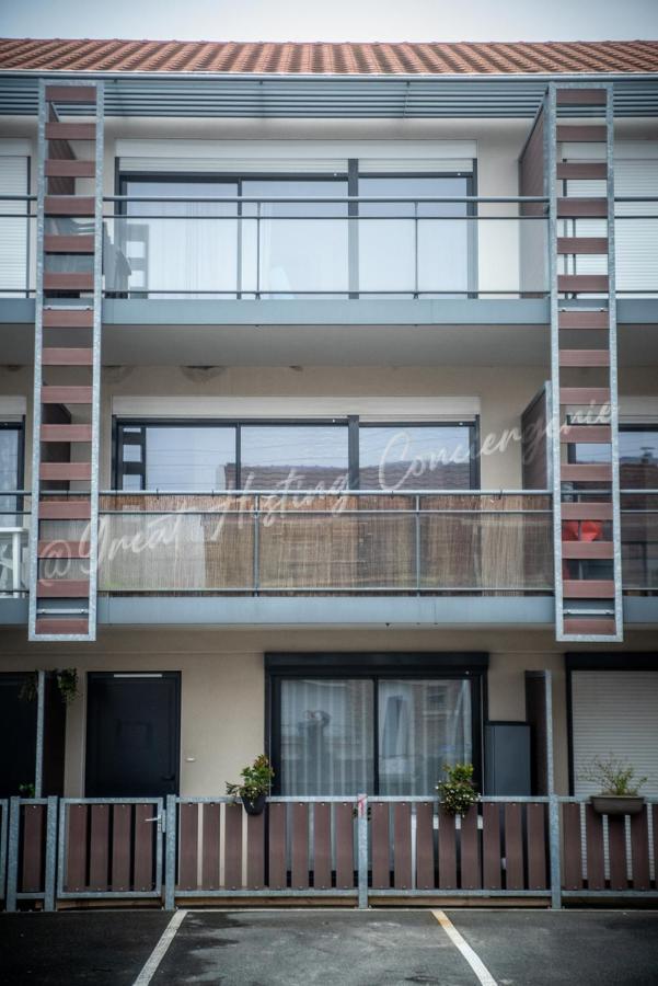Le Samelie, Superbe Appartement Bray-Dunes Avec Stationnement Privatif Exterior photo